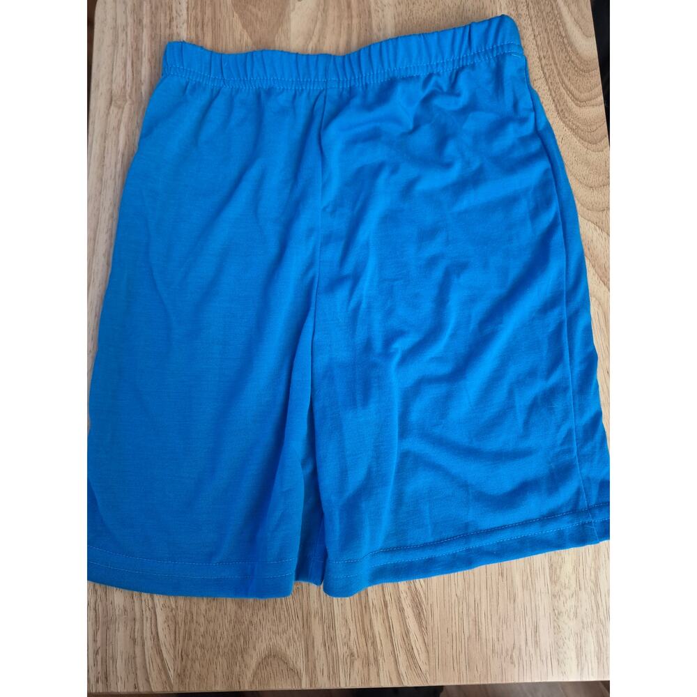 Kohl's Pajama Shorts Boys Size 6 Blue Wide Leg Elastic Waist NWOT 8250